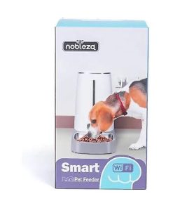 Nobleza Distributore di Crocchette Intelligente con WiFi per Cani e Gatti 4L