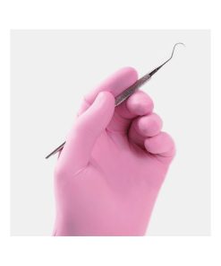 GUANTI IN NITRILE ROSA – L
