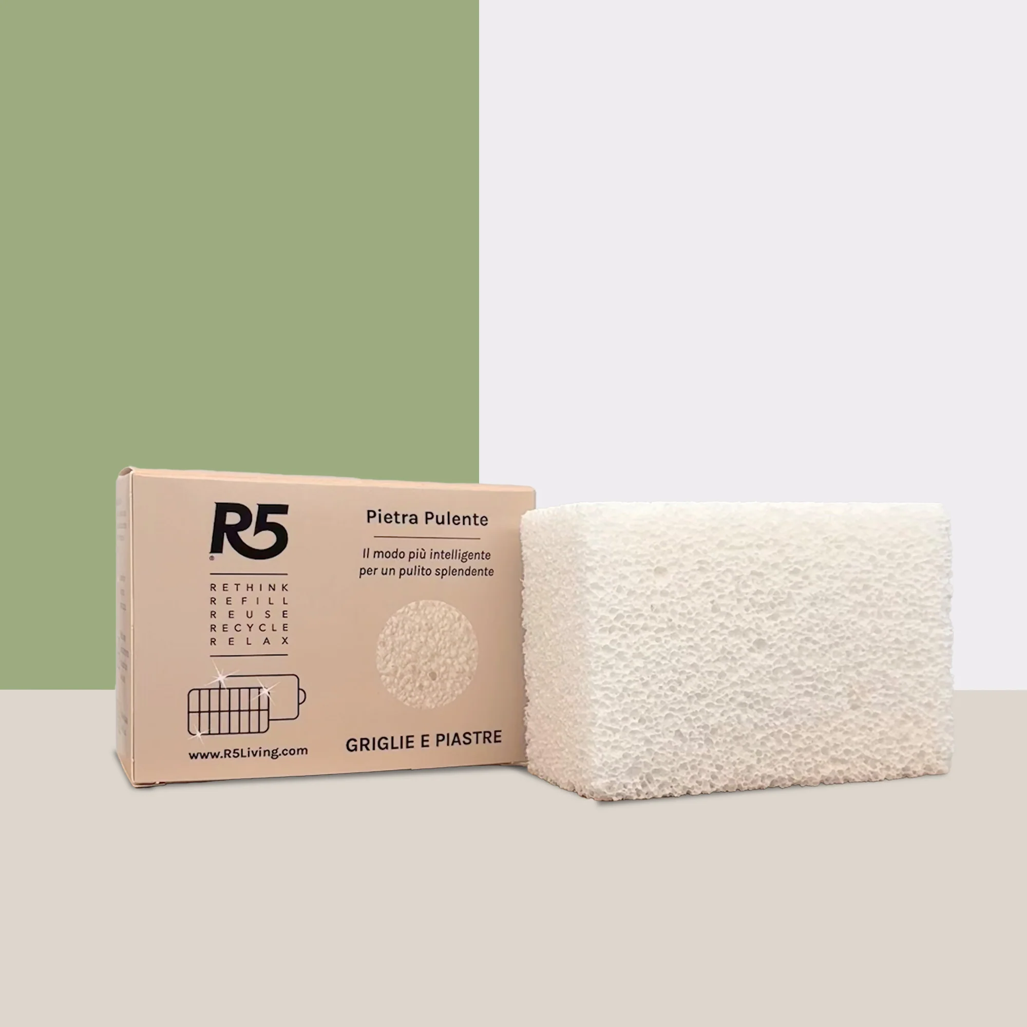 Pietra Pulente per Griglie e Piastre – R5 - immagine 2