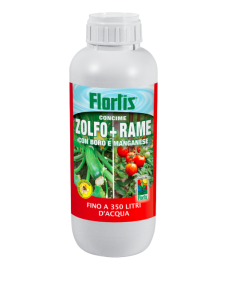 CONCIME LIQUIDO ZOLFO+RAME CON BORO E MANGANESE KG.1- FLORTIS