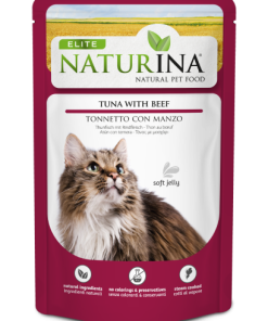 Naturina Elite Bustina Gatto Tonnetto con manzo 70g