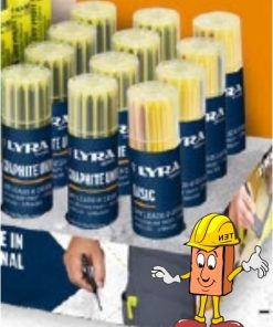 Mine di ricambio Lyra con porta-mine Grafite Basic Profi n° 12 – 2B