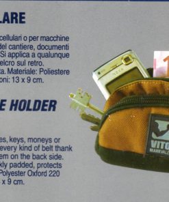 Porta monete carte custodia personal Vito Manovale
