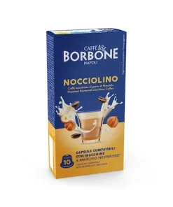 10 Capsule Borbone Per Bevanda Solubile NOCCIOLINO